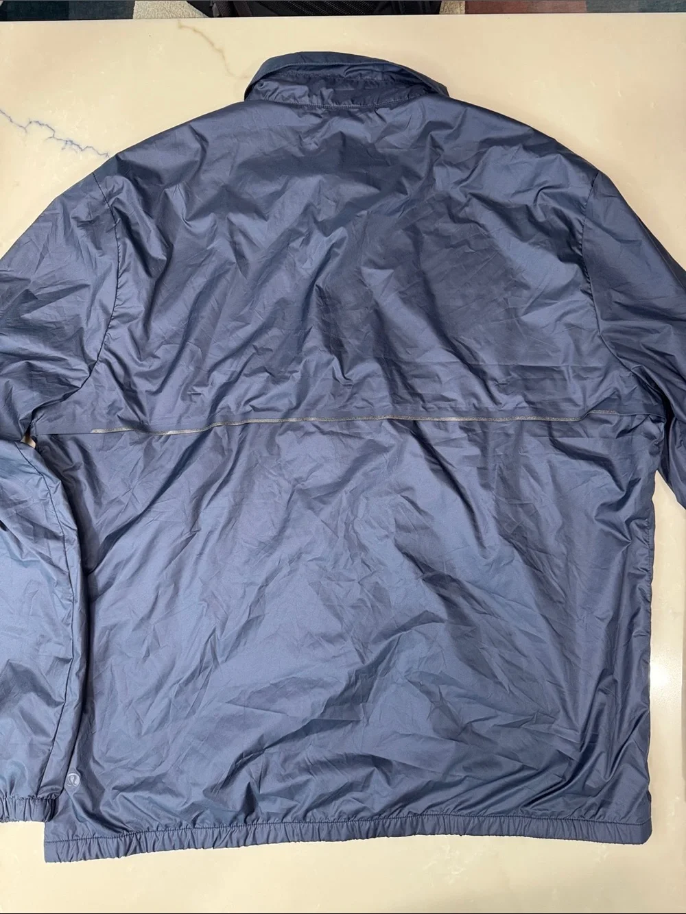 Lululemon Coaches Jacket dark blue/gray XL